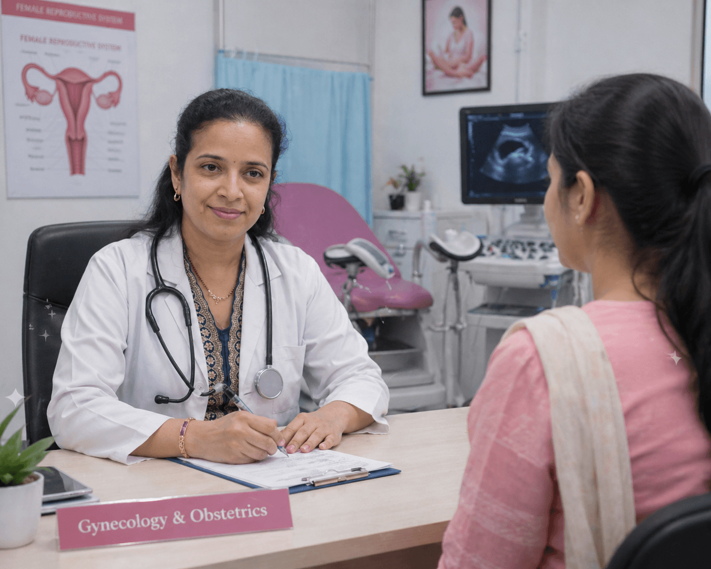 Gynecology & Obstetrics department at Sanjivani Hospital.