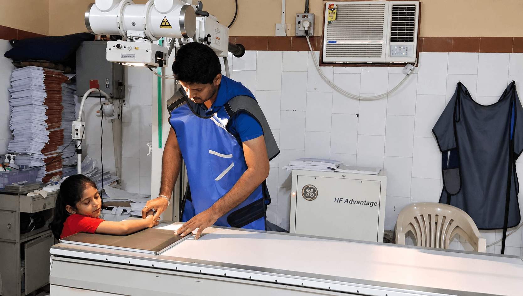 Digital X-ray service at Sanjivani Hospital.