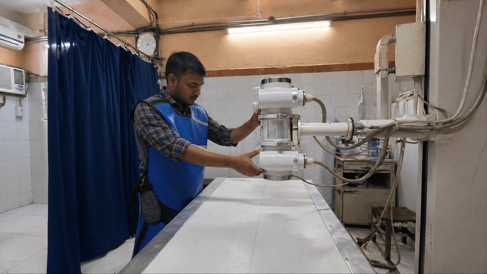 Radiology department at Sanjivani Hospital.